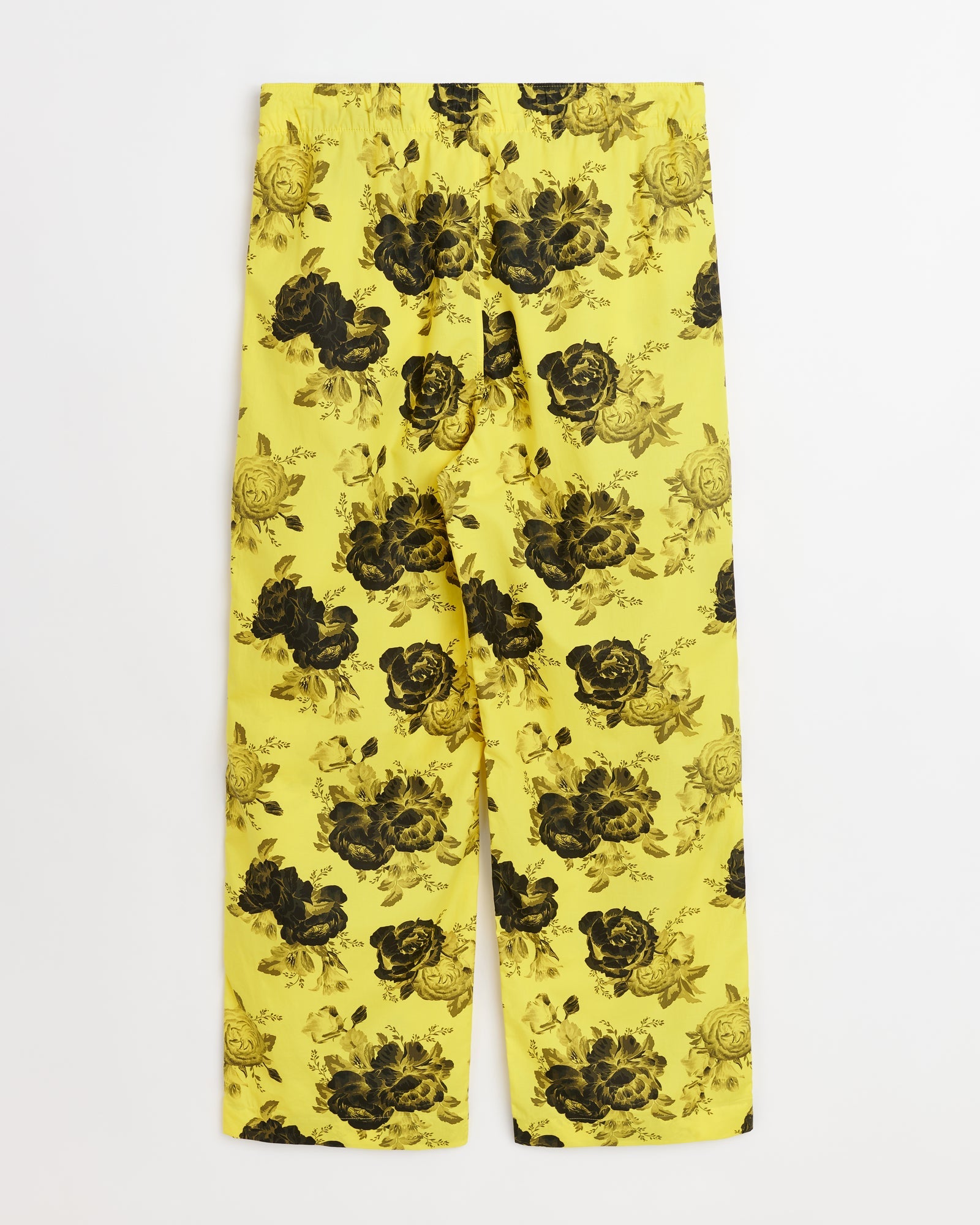 Sweet pants | Yellow peony Poplin